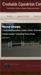 Mobile Screenshot of creeksideec.com